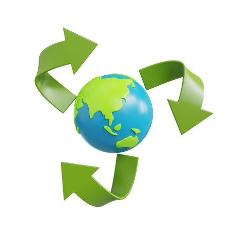 Reciclaje  3D Icon