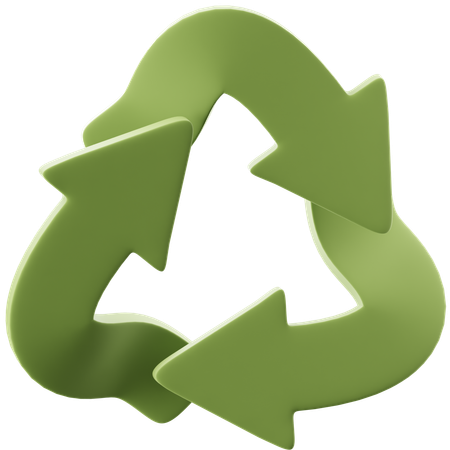 Reciclaje  3D Icon