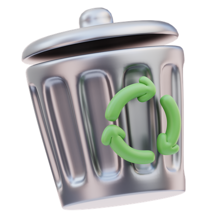 Reciclaje 3D Icon