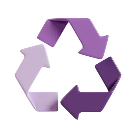 Reciclaje  3D Icon