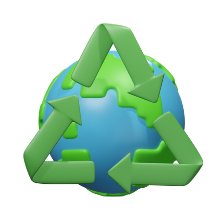 Reciclar  3D Icon