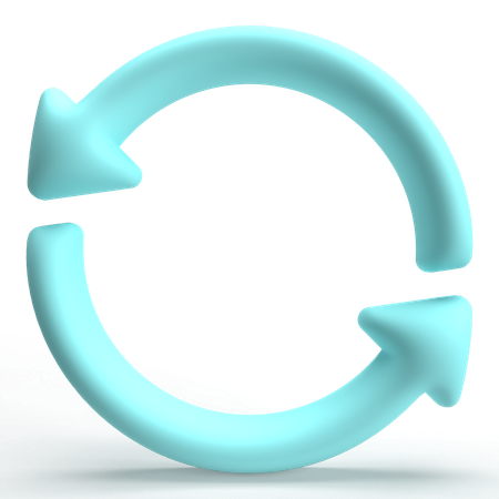 Reciclar  3D Icon