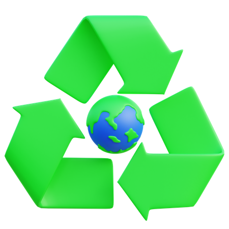 Reciclar  3D Icon