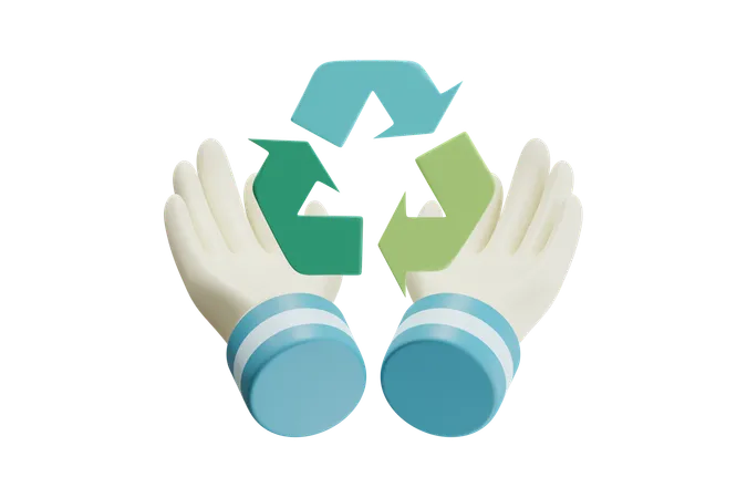 Reciclar  3D Icon