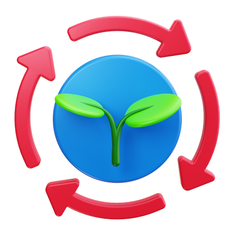 Reciclar  3D Icon