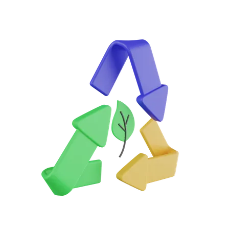 Reciclar  3D Icon