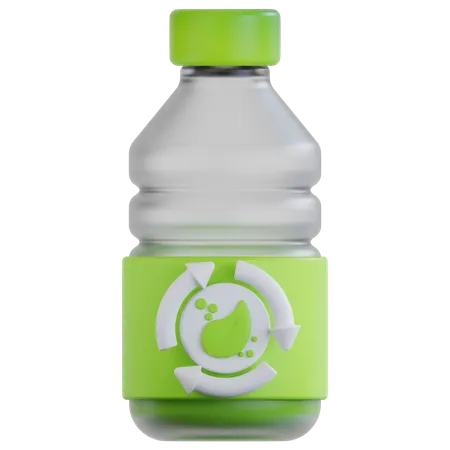 Reciclar botella  3D Icon