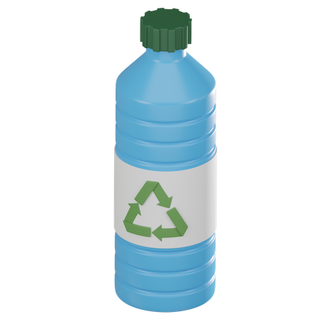 Reciclar garrafa  3D Icon