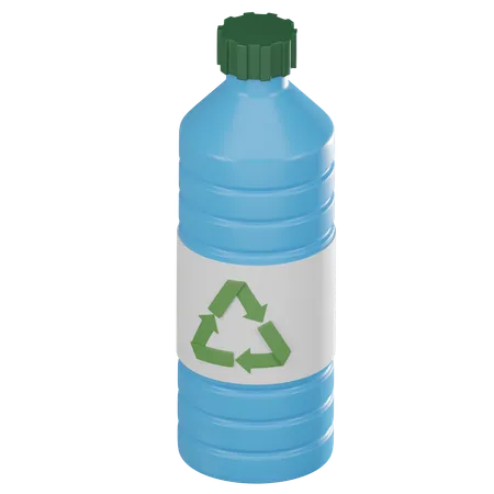 Reciclar garrafa  3D Icon