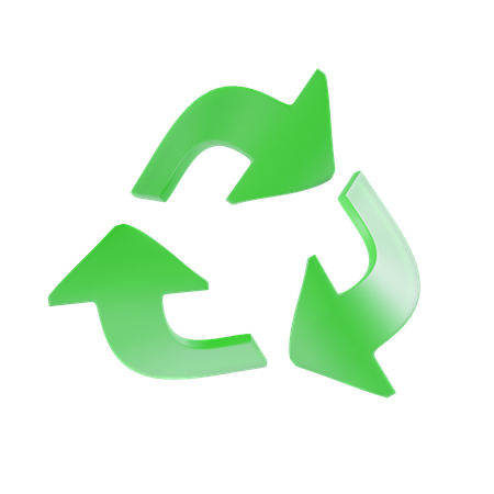 Recicla desechos  3D Icon