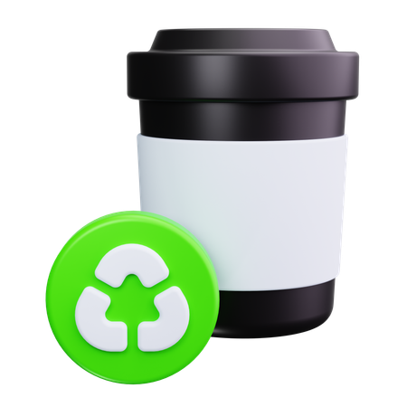 Reciclar vidro  3D Icon