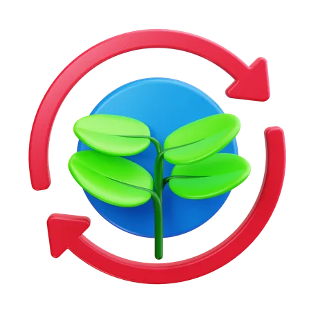 Reciclar,reciclagem,indústria,ecologia,meio ambiente,planta,material  3D Icon