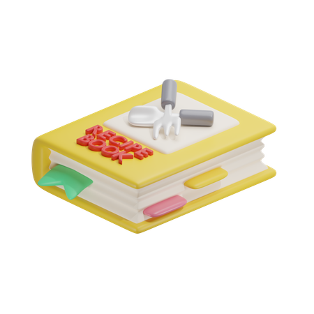 Recipe Book  3D Icon