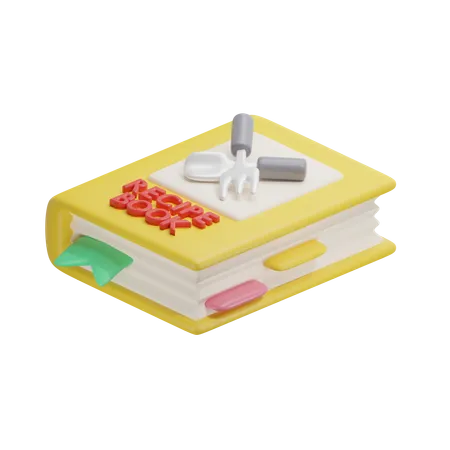 Recipe Book  3D Icon