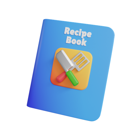 Recipe Book  3D Icon