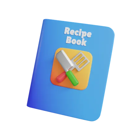 Recipe Book  3D Icon