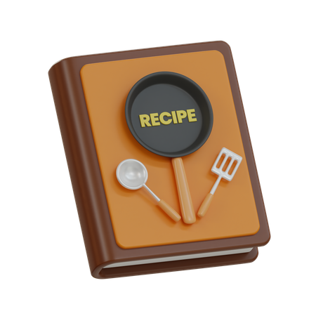 Recipe Book  3D Icon