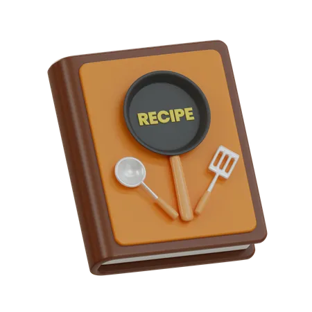 Recipe Book  3D Icon