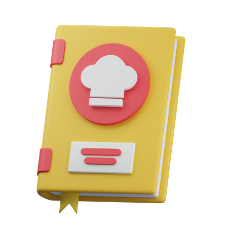 Recipe Book  3D Icon