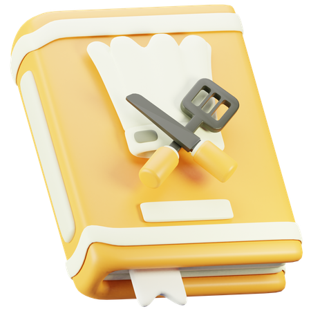 Recipe Book  3D Icon