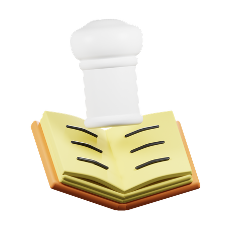 Recipe Book  3D Icon