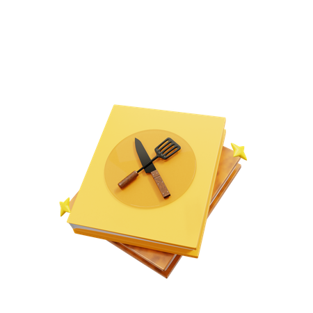 Recipe Book  3D Icon