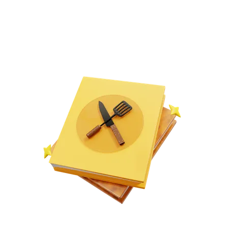 Recipe Book  3D Icon