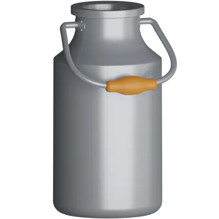 Récipient à lait  3D Icon