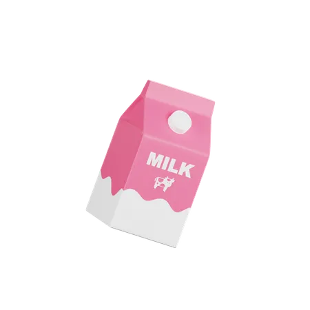 Récipient à lait  3D Icon