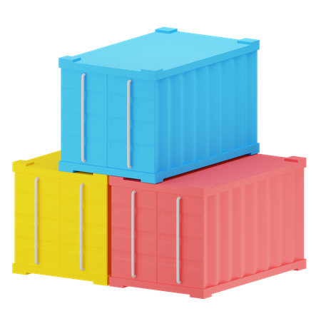 Recipiente  3D Icon