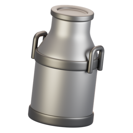 Recipiente de leite  3D Icon