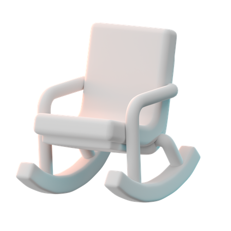 リクライニングチェア  3D Icon