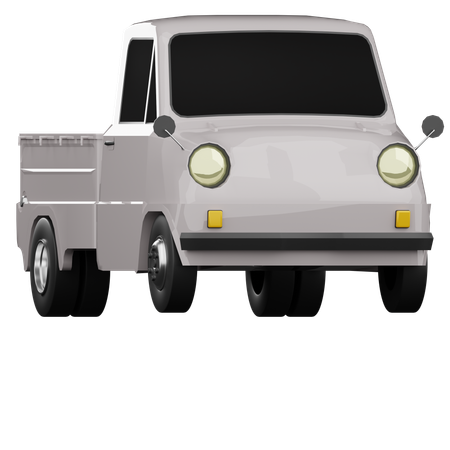 Camioneta  3D Icon