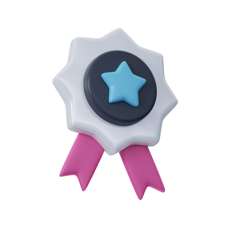 Recommended Star Badge 3D Icon