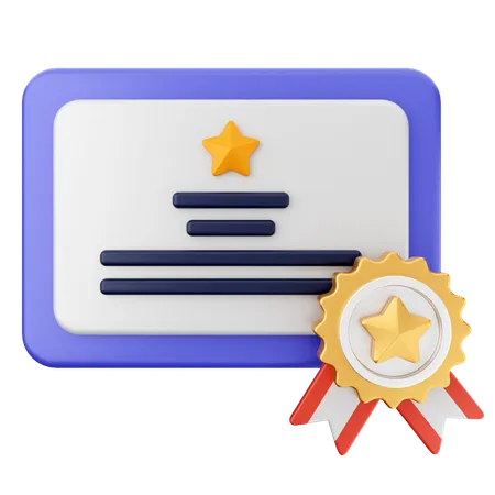 Recompensar a educação  3D Icon