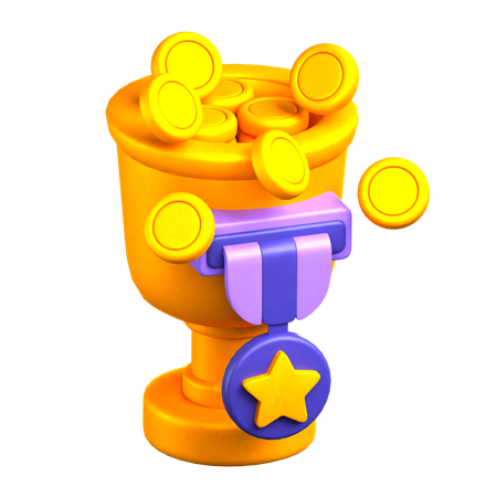 Recompensa de negócios  3D Icon