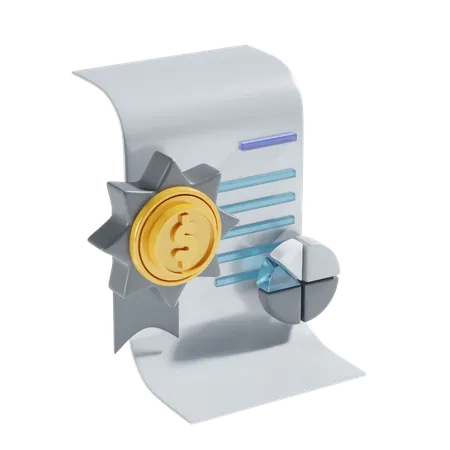 Recompensa empresarial  3D Icon