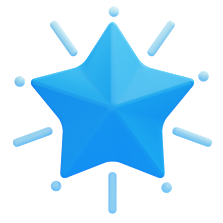 Estrela de recompensa  3D Icon