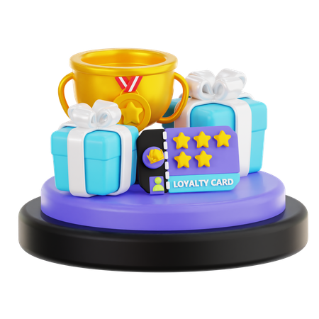 Recompensas y premios  3D Icon