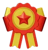 rosette de ruban de récompense