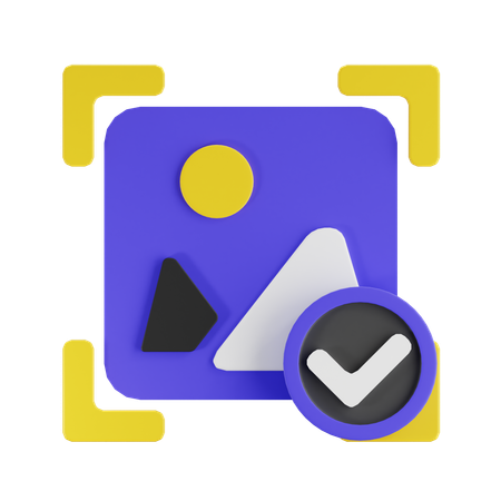 Reconhecimento de IA  3D Icon