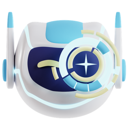 Reconocimiento biométrico ia  3D Icon