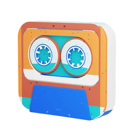 Record  3D Icon