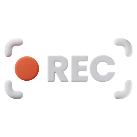 Record  3D 아이콘