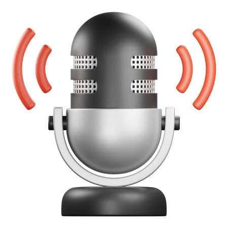 Record  3D Icon