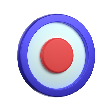 Record Button  3D Icon