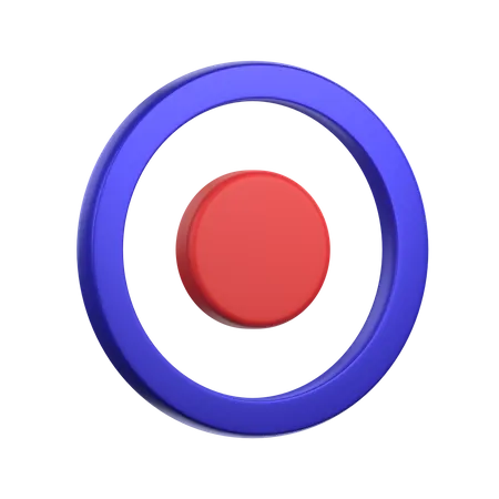 Record Button  3D Icon