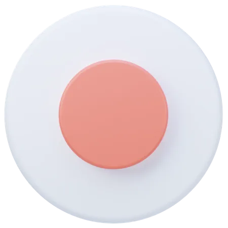 Record Button 3 D Illustration 3D Icon
