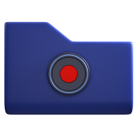 Record Folder  3D Icon