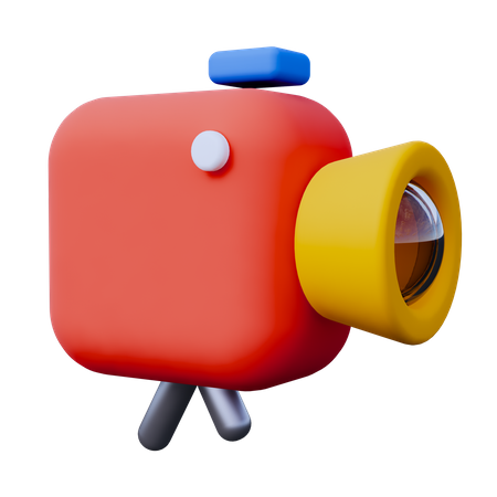 Record Video  3D Icon